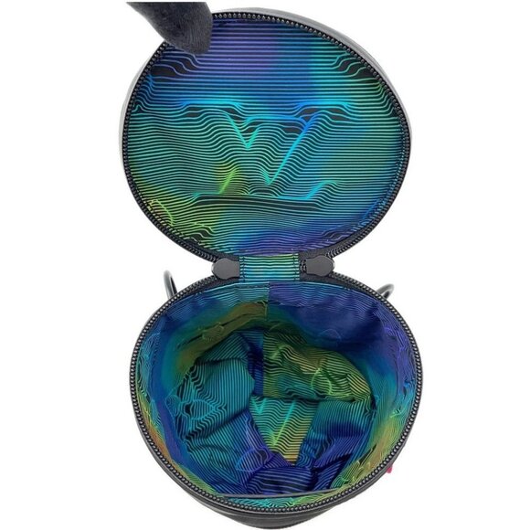 LOUIS VUITTON Louis Vuitton 2054 II Expandable Polochon Nylon/Leather Noir - Picture 14 of 15